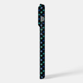 Koele sterretjes - oceaankleuren iPhone hoesje (Linkerkant)