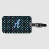 Koele sterretjesS oceaankleuren passen Bagagelabel (Voorkant (horizontaal))