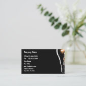 Koele Technologie Elektricien Visitekaartjes (Staand voorkant)