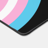 Koele Transgender Pride Vlag Regenboog Monogram Bureaumat (Hoek)