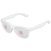 Koele trendy cartoon uil kinder zonnebril (Gekanteld)