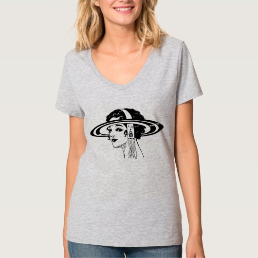 Koele TShirt Design (Saturn Pet) (Voorkant)