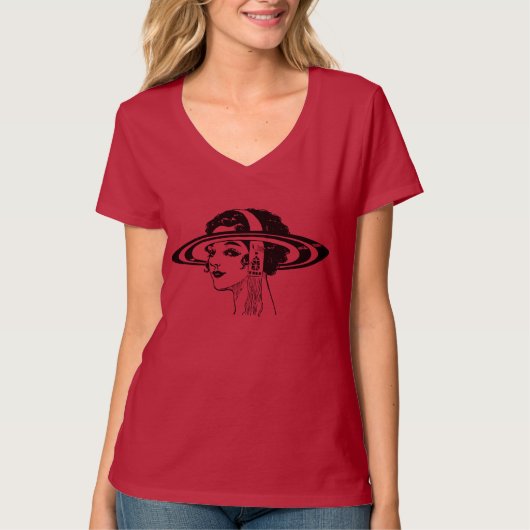 Koele TShirt Design (Saturn Pet) (Voorkant)