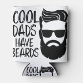 Koele vaders hebben baarden blikjeskoeler (Voorkant)