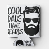 Koele vaders hebben baarden blikjeskoeler (Achterkant)