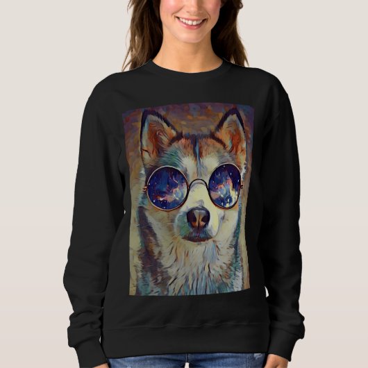 Koele verf Husky Trui (Voorkant)