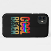 Koele Vintage Motorrijder Case-Mate iPhone Case (Achterkant (horizontaal))