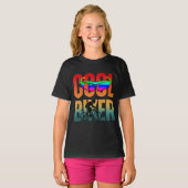 Koele Vintage Motorrijder T-shirt (Voorkant volledig)