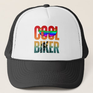 Koele Vintage Motorrijder Trucker Pet