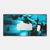 Koele vinyl bureaumat (Keyboard & Muis)