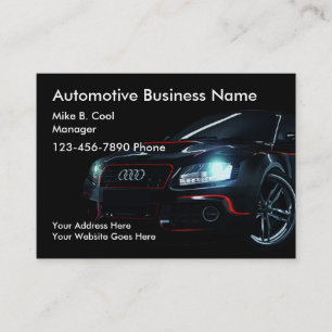 Koele Visitekaartjes voor Automotive Services