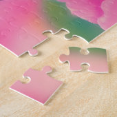 Koele vogels met zonnebril bij zonsondergang legpuzzel (Zijkant)