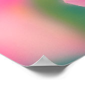 Koele vogels met zonnebril bij zonsondergang poster (Hoek)