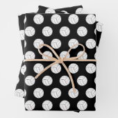 koele volleybalsportliefhebbers inpakpapier vel (In situ)