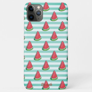 Koele Watermeloen Strepen - Persoonlijk Case-Mate iPhone Case