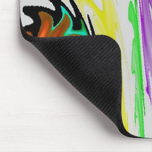 koele waterverf abstract muismat (Hoek)