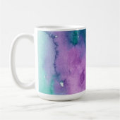 Koele Waterverf Mok Blauw, Groen, Paarse (Links)