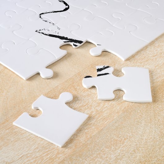 Koele weergave van de looppas legpuzzel (Zijkant)