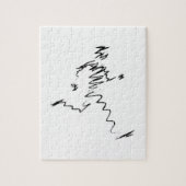 Koele weergave van de looppas legpuzzel (Verticaal)