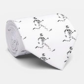 Koele weergave van de looppas stropdas (Opgerold)