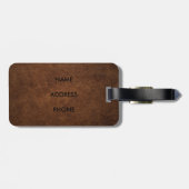 Koele Westerne tekst Bagagelabel (Achterkant horizontaal)