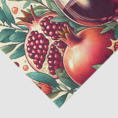 Koele wijn houdt van decoupage tissuepapier (Detail)