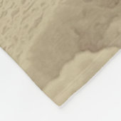 Koele witte husky en sneeuw cadeau liefhebbers fleece deken (Hoek)