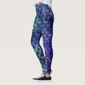 koele zeemeervis met glitter chic blue , zoals een leggings (Links)