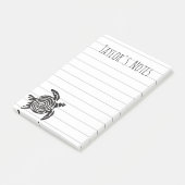 Koele Zeeschildpad Persoonlijke naam Post-it Notit Post-it® Notes (Schuin)