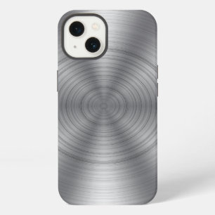Koele zilveren metalen uitstraling iPhone 13 hoesje