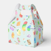 koele zomer- ijs, populier en koude drink bedankdoosjes (Voorkant Zijde)