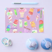 koele zomer- ijs, populier en koude drink flyer (Enkel)