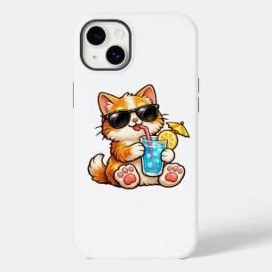 Koele Zomer Kat Case-Mate iPhone 14 Plus Hoesje