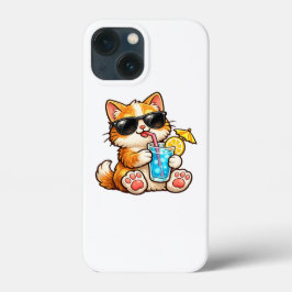 Koele Zomer Kat Case-Mate iPhone Case