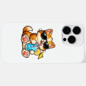 Koele Zomer Kat Case-Mate iPhone Case (Achterkant (horizontaal))
