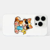 Koele Zomer Kat Case-Mate iPhone Case (Achterkant (horizontaal))