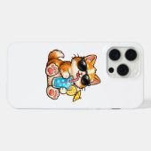 Koele Zomer Kat iPhone Hoesje (Achterkant horizontaal)