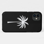 Koele zomer vakantie zonsondergang strand palmboom Case-Mate iPhone case (Achterkant (horizontaal))