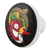 koele Zuidwestelijke peper decor keuken Keramische Knop (Rechts)