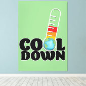 Koelen Canvas Afdruk (Insitu (Houten vloer))