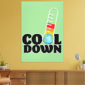 Koelen Canvas Afdruk (Insitu (Woonkamer))