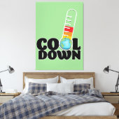 Koelen Canvas Afdruk (Insitu (Slaapkamer))