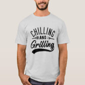 koelen en grillen t-shirt (Voorkant)