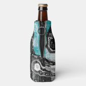 Koeler - Abstracte oppervlaktestroom & structuur (Fles Achterkant)