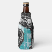 Koeler - Abstracte oppervlaktestroom & structuur (Fles Voorkant)