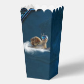 Koeler dan de rest, de snowboardslak. bedankdoosjes (Achterkant)