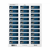 Koeler dan de rest, de snowboardslak. etiket (Full Sheet)
