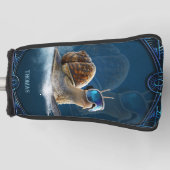 Koeler dan de rest, de snowboardslak. golfheadcover (Voorkant)