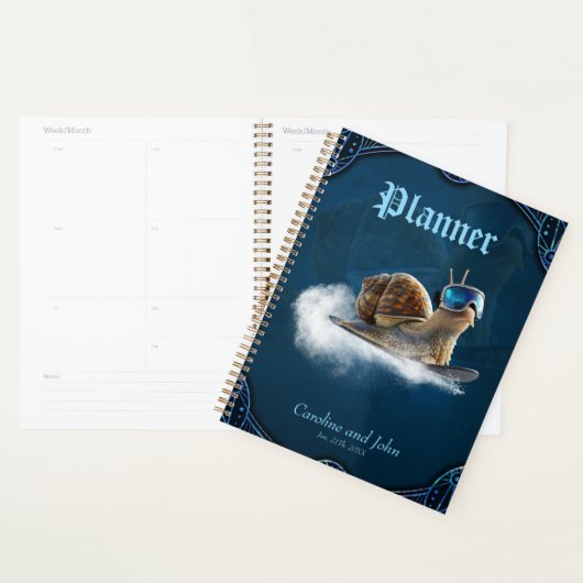 Koeler dan de rest, de snowboardslak. planner (Display)