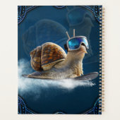 Koeler dan de rest, de snowboardslak. planner (Achterkant)